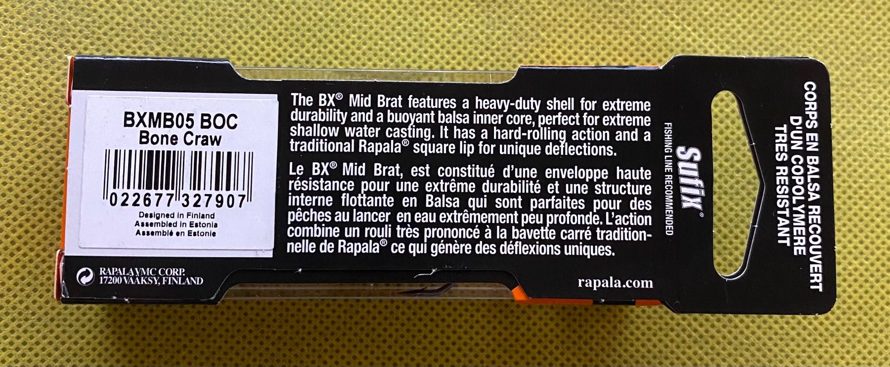 Rapala Esche: RAPALA BX Mid Brat 6cm 13g – Nuovo e nell'imballaggio originale da Widnau venduto da Fishingtackle_Oggy 4