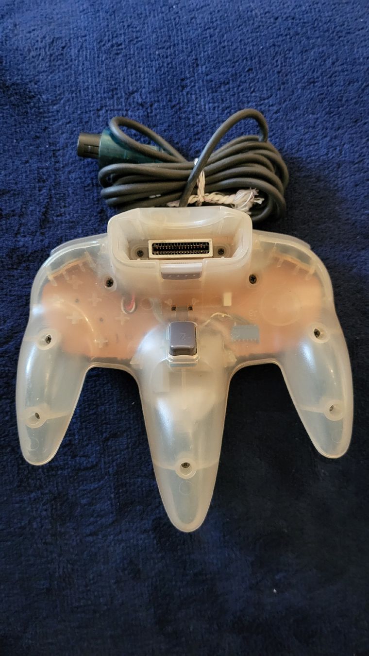 Nintendo Controller: N64 Controller Transp.Blau. -Original- Guter Zustand. – Nuovo (secondo la descrizione) da Biel/Bienne venduto da Retrohr 3