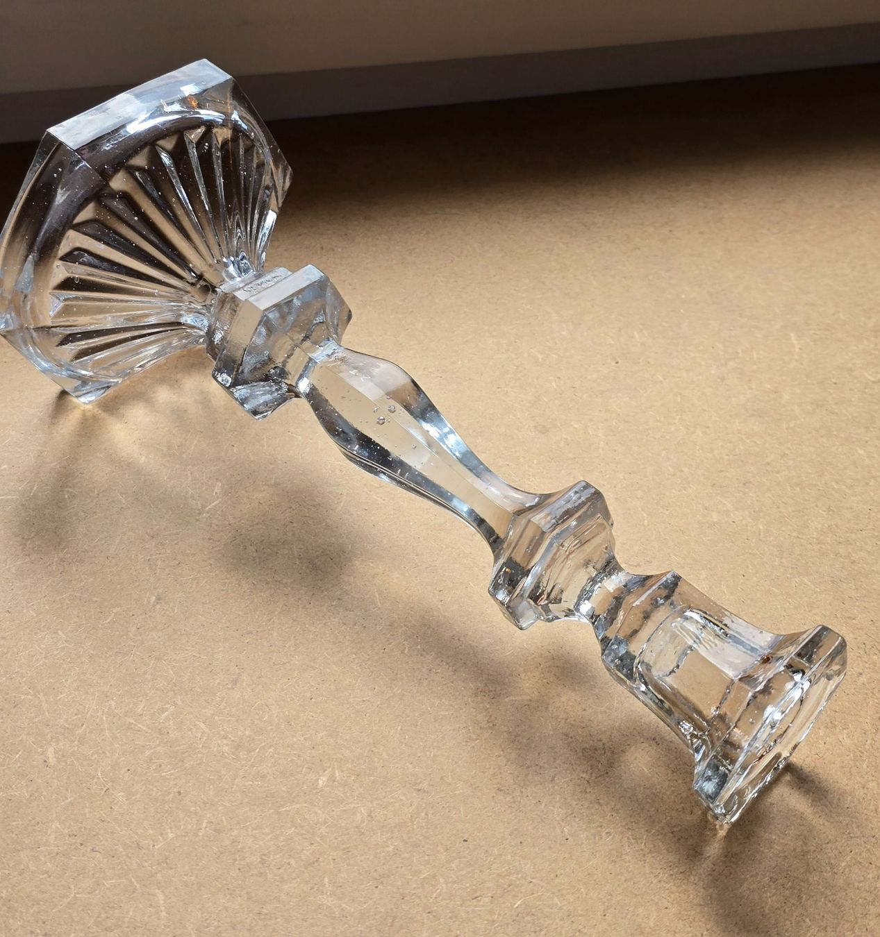 Portacandele: Art Deco  antiker Kerzenständer Glas – Usato da Rheinau venduto da MakalekaAloha 2