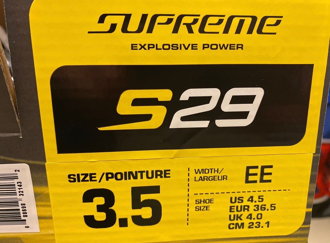 Bauer Pattini da ghiaccio: Bauer Supreme Eishockeyschuhe Gr. 36 – Nuovo (secondo la descrizione) da Alpnach Dorf venduto da ljusja 3