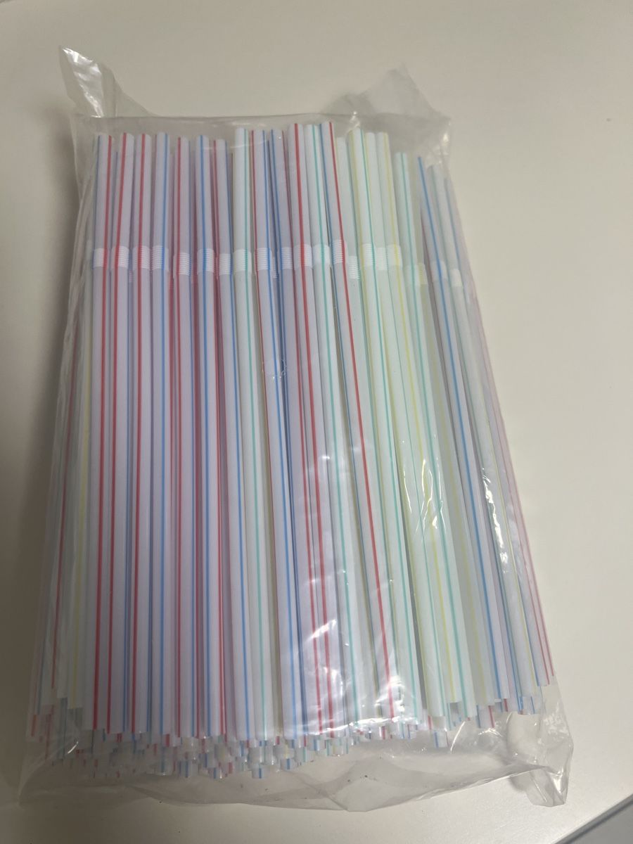 Verres: Trinkhalme 250 Stk. 21cm neu – Neuf avec emballage d'origine à Reinach BL par p2008 1