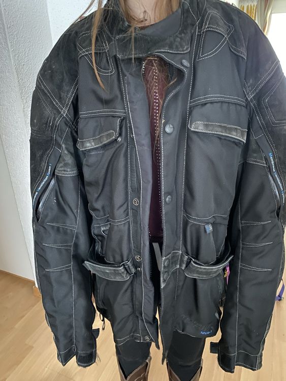 Mohawk (Polo) MVS-1 Motorradjacke, schwarz, XXXL (60/62