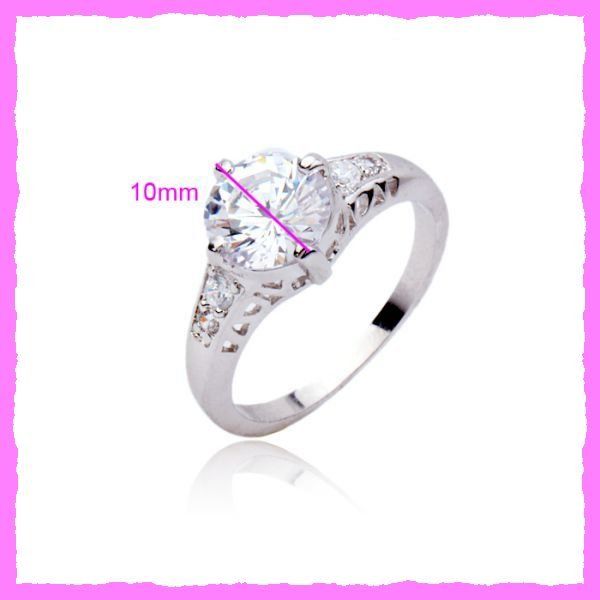 Anelli: Bezaubernder Ring mit Zirkonia – Nuovo e nell'imballaggio originale da Oberglatt ZH venduto da Diamond-Girl 1