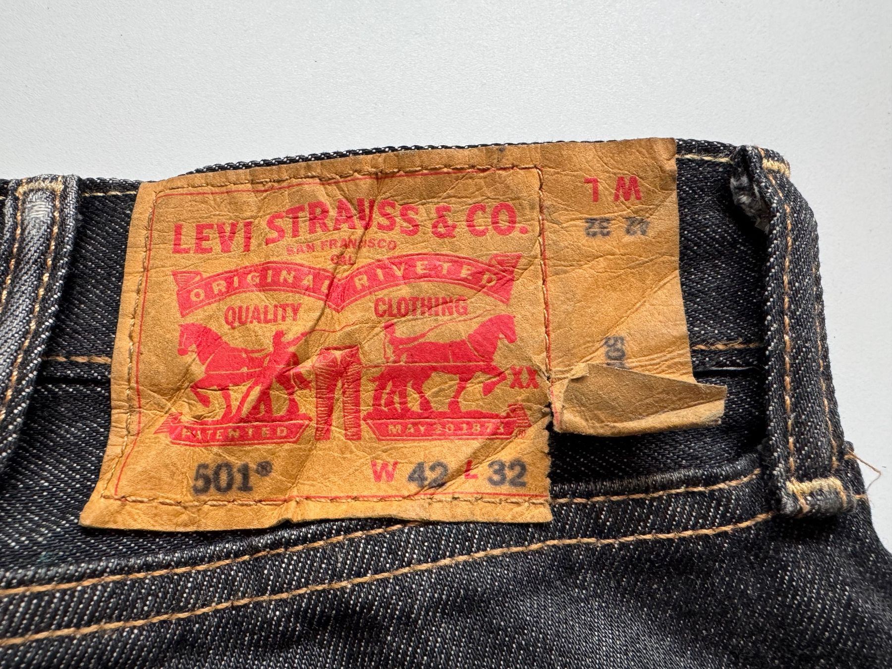 Levi's Jeans: Levis 501 denim from 2017 W42 L32 – Usato da Neuchâtel venduto da _Easy_to_Find_ 7