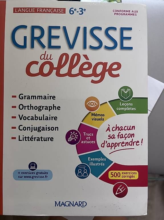 Livres: Le Robert benjamin 5-8 ans + Grevisse  – D'occasion à Yverdon-les-Bains par car_xd5s 2