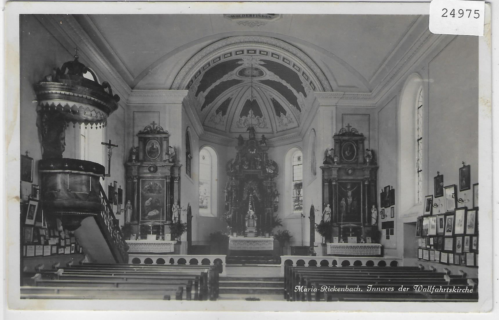 Cartoline postali: Maria-Rickenbach - Inneres der – Antico da Ettingen venduto da Kartenplanet