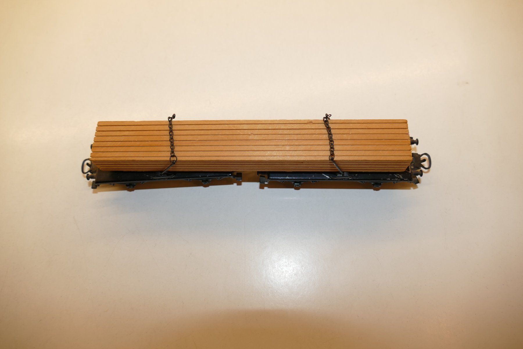 Märklin Modellini di ferrovie: Märklin H0: Langholzwagen – Usato da Niederhasli venduto da rail-duerst 4