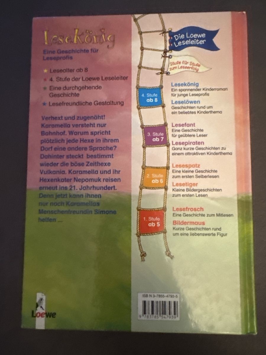 Libri: Freche Hexen hexen besser - Kinderbuch Lesekönig Loewe – Usato da Horgen venduto da CS75 1