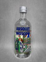 Limited Edition 2013 Russland Absolut Vodka Moscow 