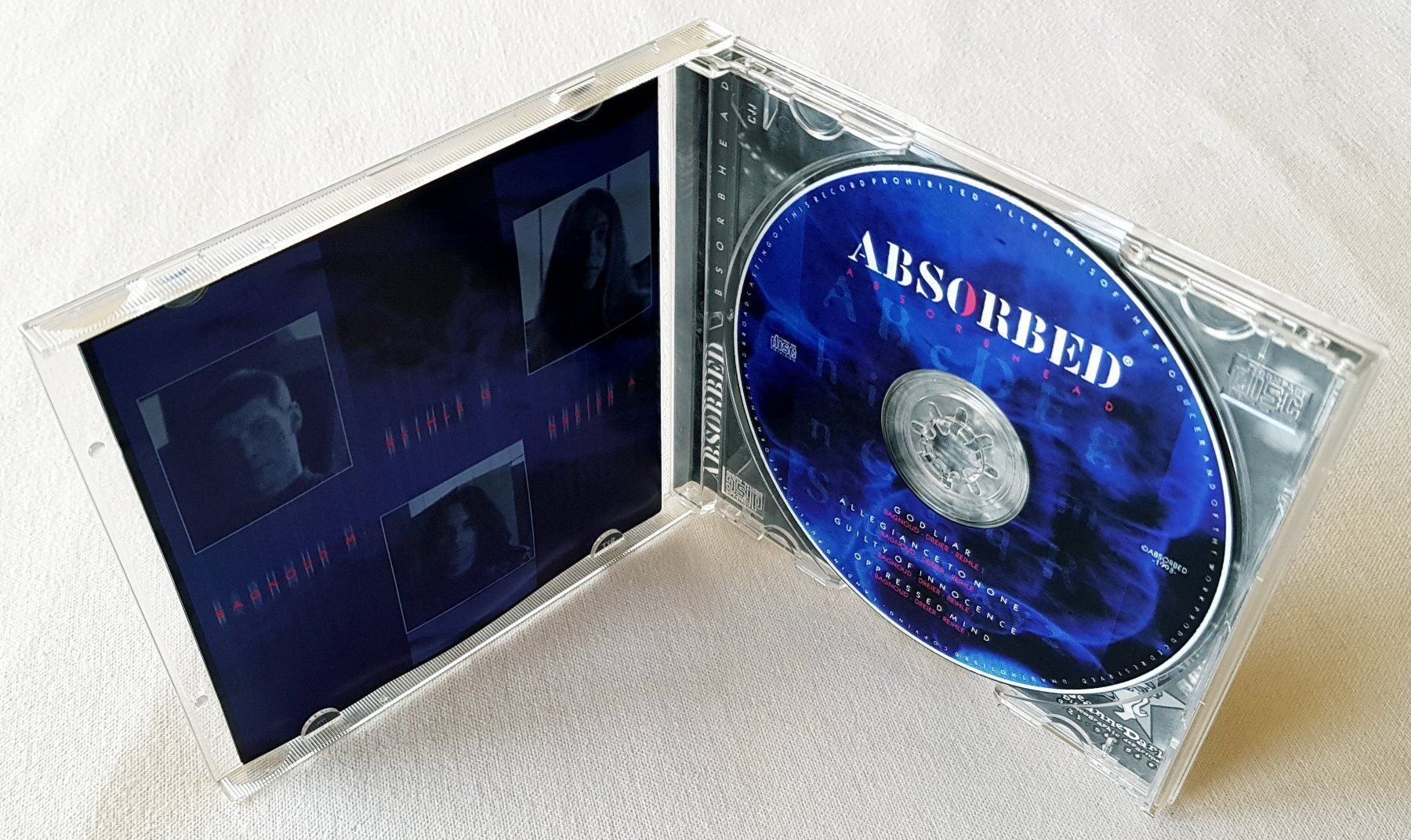 CDs: Absorbed – Absorbhead - CD - 1998 - Rare First Press – D'occasion à Uster par Zardodel 3