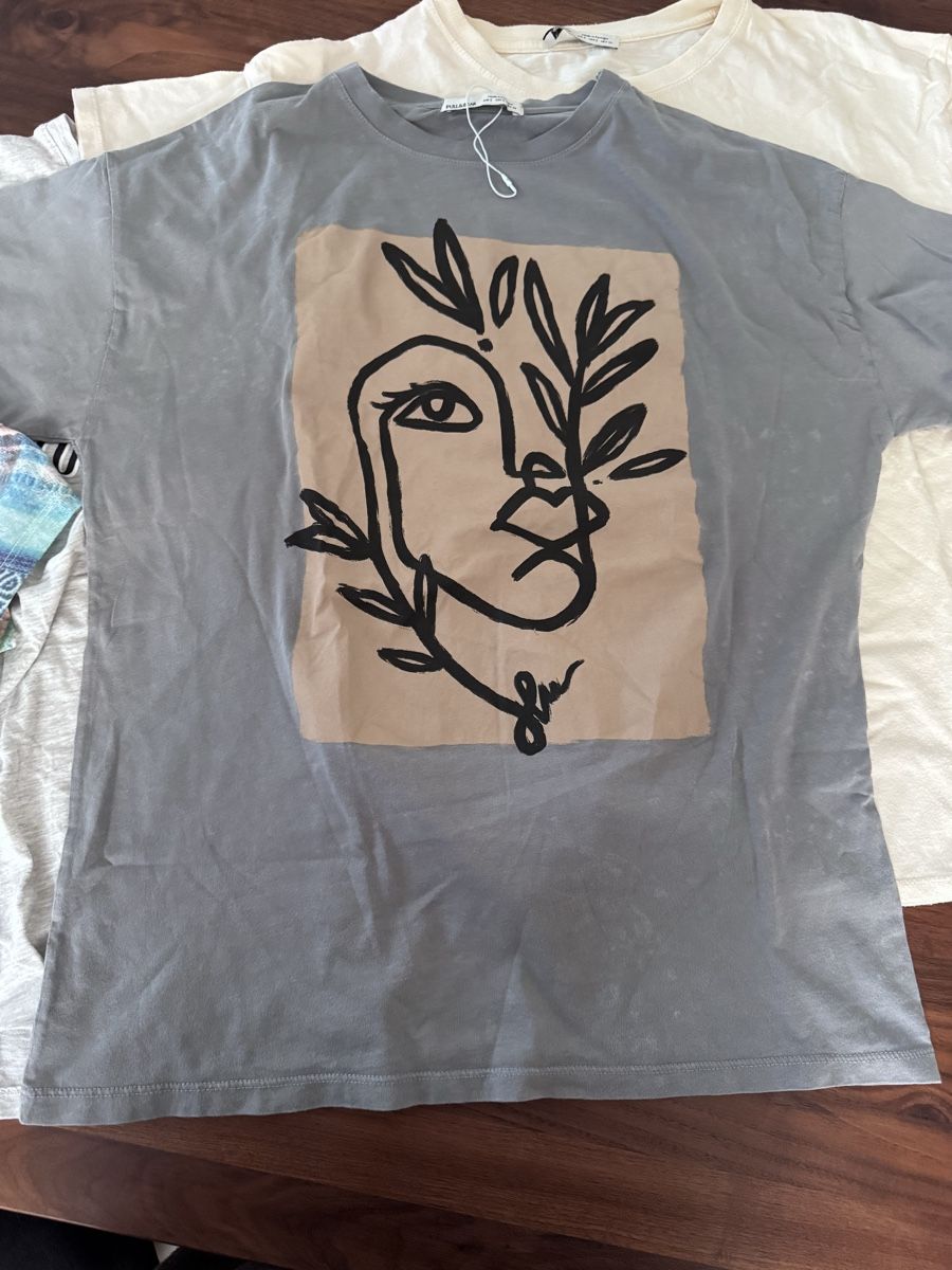 Pull&Bear T-shirt: 4 x T-Shirt-Set Pull&bear etc, baumwolle gr.S/M – Usato da Zürich venduto da yas_7vdk 4