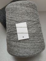 Kaschmir Garn 100% Loro Piana Coarsehair 490g nube / grau