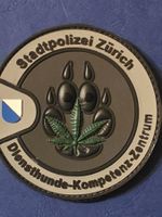 Polizei Badge Kantonspolizei Zurich Kompetenz Zentrum Pvc kl