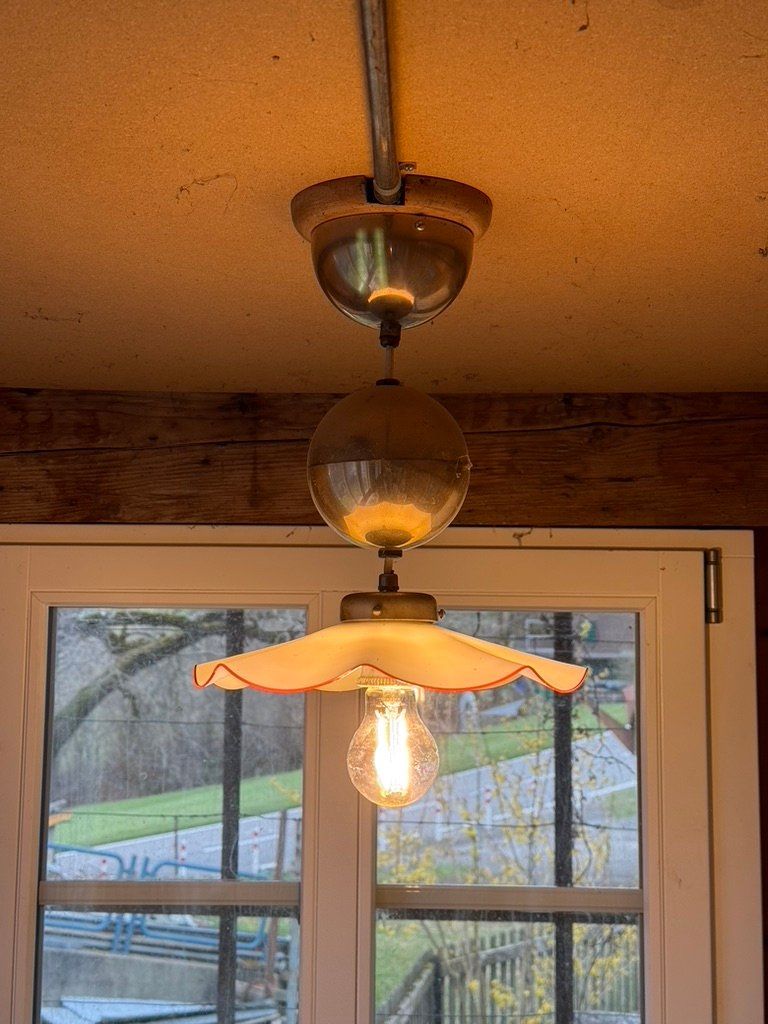 Kronleuchter & Deckenlampen: Vintage Zugpendelleuchte mit Höhenverstellung – Gebraucht aus Agriswil von Windcheetah 4