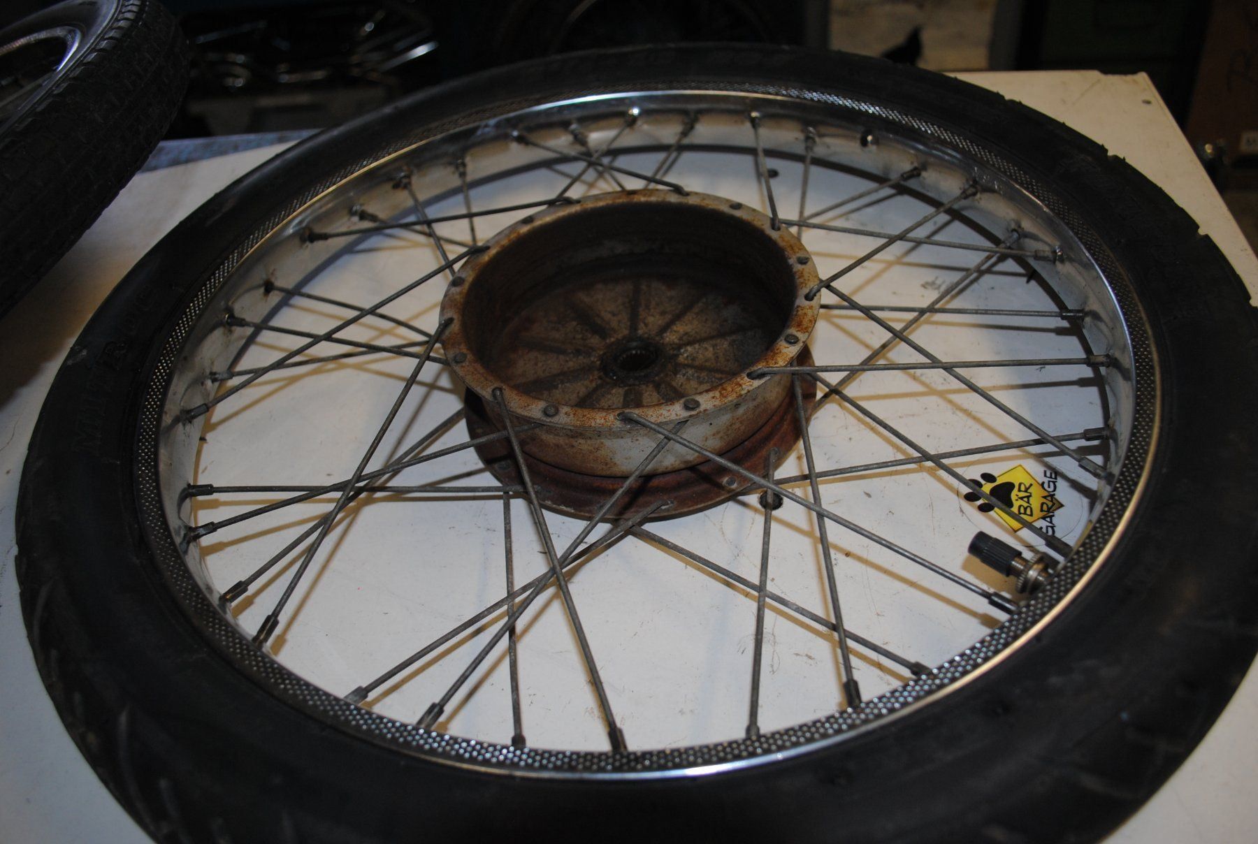 Piaggio Parti ricambio per ciclomotori: Speichenräder Piaggio 16"  ( Felgen ) – Usato da Subingen venduto da Baergarage 8