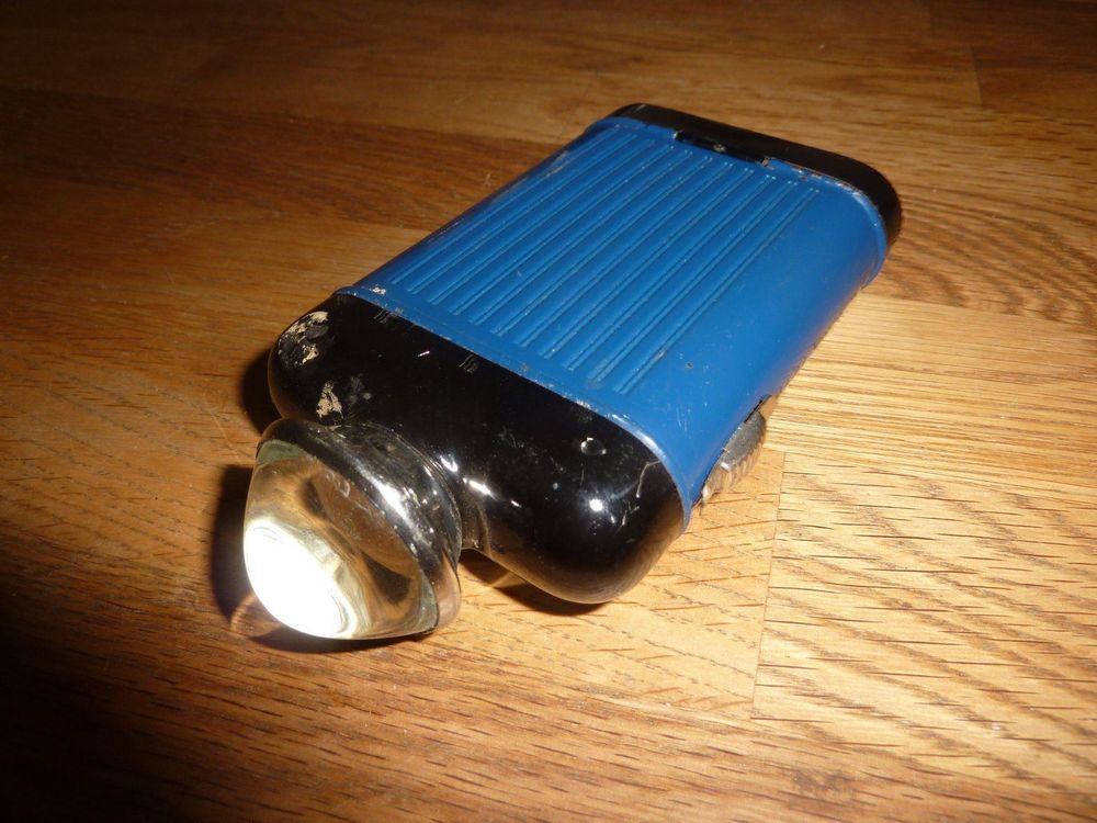 Lampe De Poche Vintage Hawe Des Années 50 – Fabriquée En Bohême, état D'usage