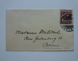 Pro Juventute ++ Klein-Brief 1916 mit J4