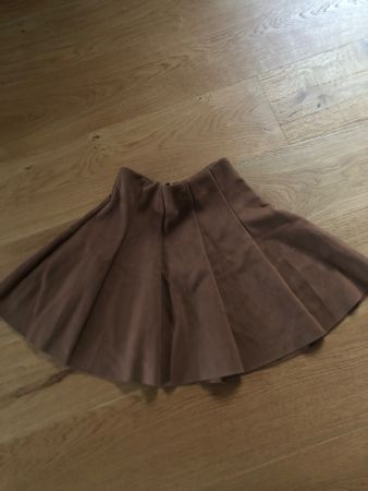MINIJUPE in VELOURSOPTIK TALLY WEJL S braun