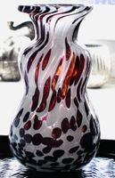 Vintage Vase Phoenician Glass Valetta, Malta