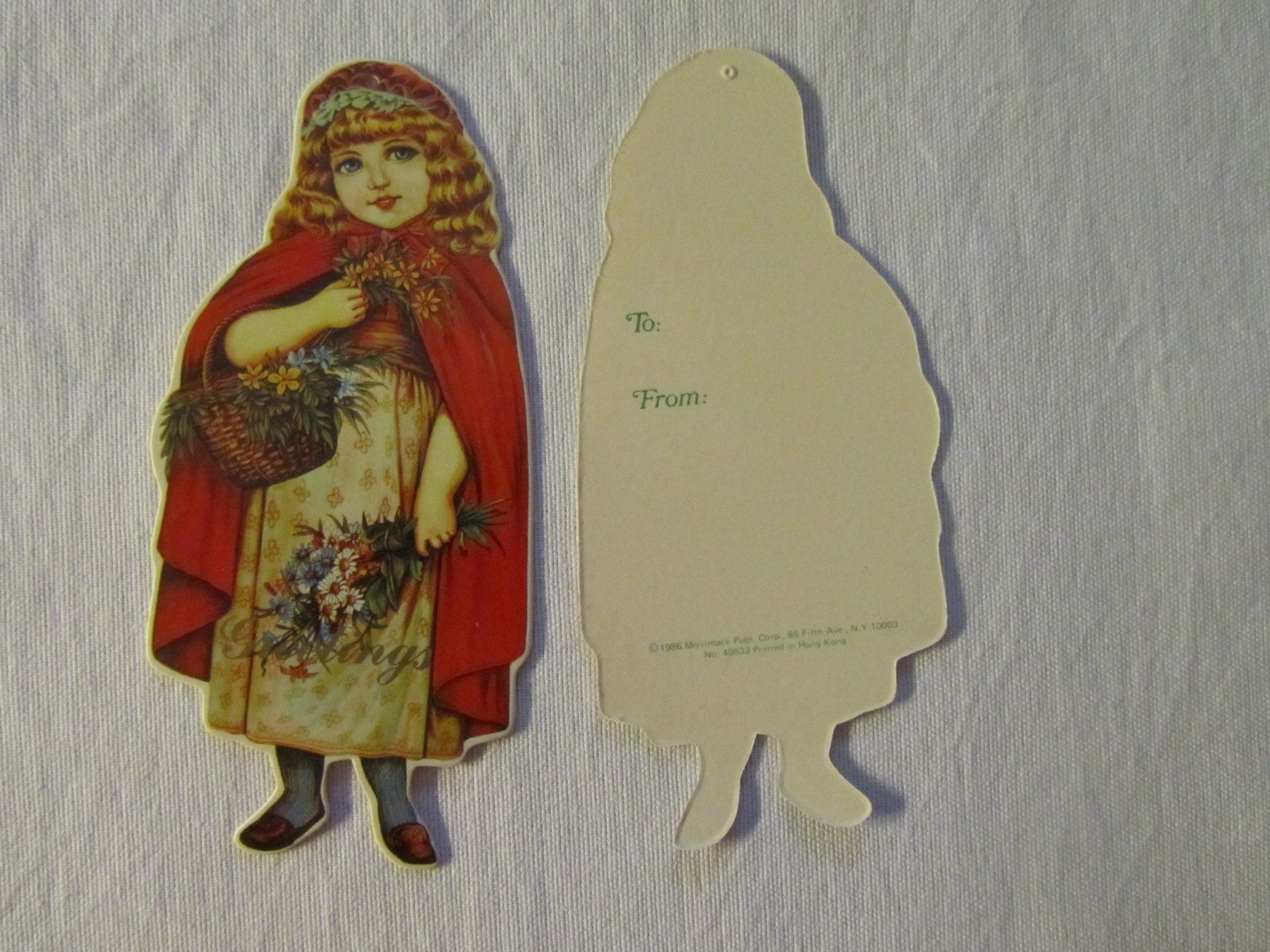 Cartoline: Geschenk-Anhänger "Charming Doll " – Nuovo e nell'imballaggio originale da Basel venduto da spinne02 5