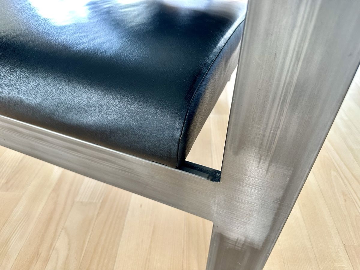Divani: Polstergruppe Metall-Leder – Nuovo (secondo la descrizione) da Elsau venduto da zubar1 4