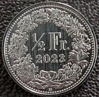 50 Rappen 2023 stgl. / aus Münzsatz