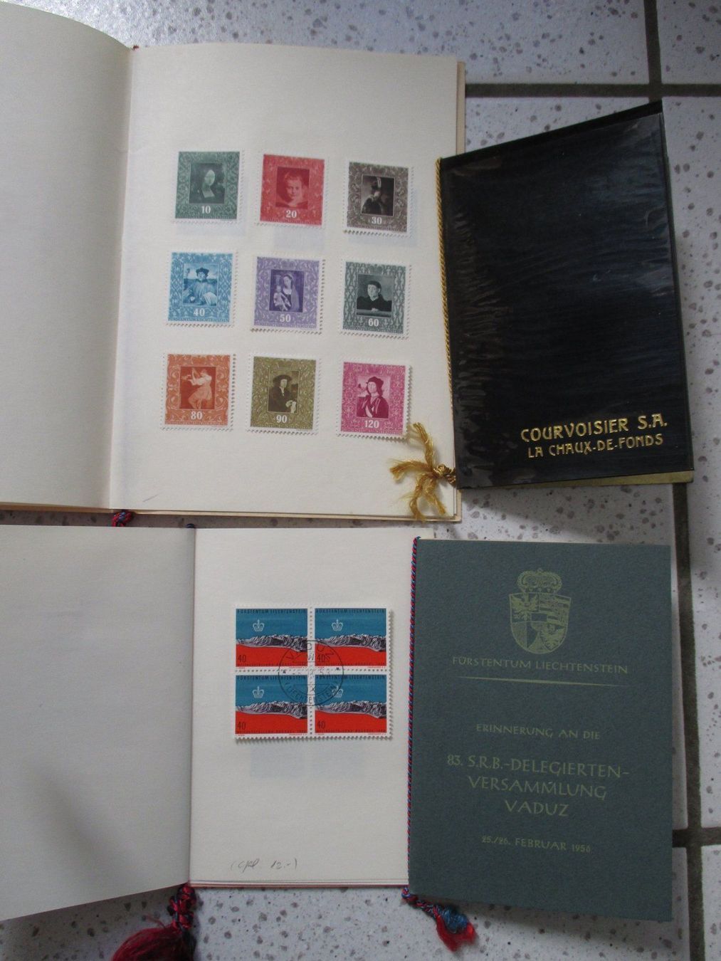 Alle Briefmarken: Seltene Geschenkhefte FL !!!!! – Gebraucht aus Bibern SH von Heinibuehrer 2