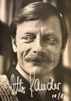 Otto Sander 1941-2013 Autogramm signiert Foto 10x15cm