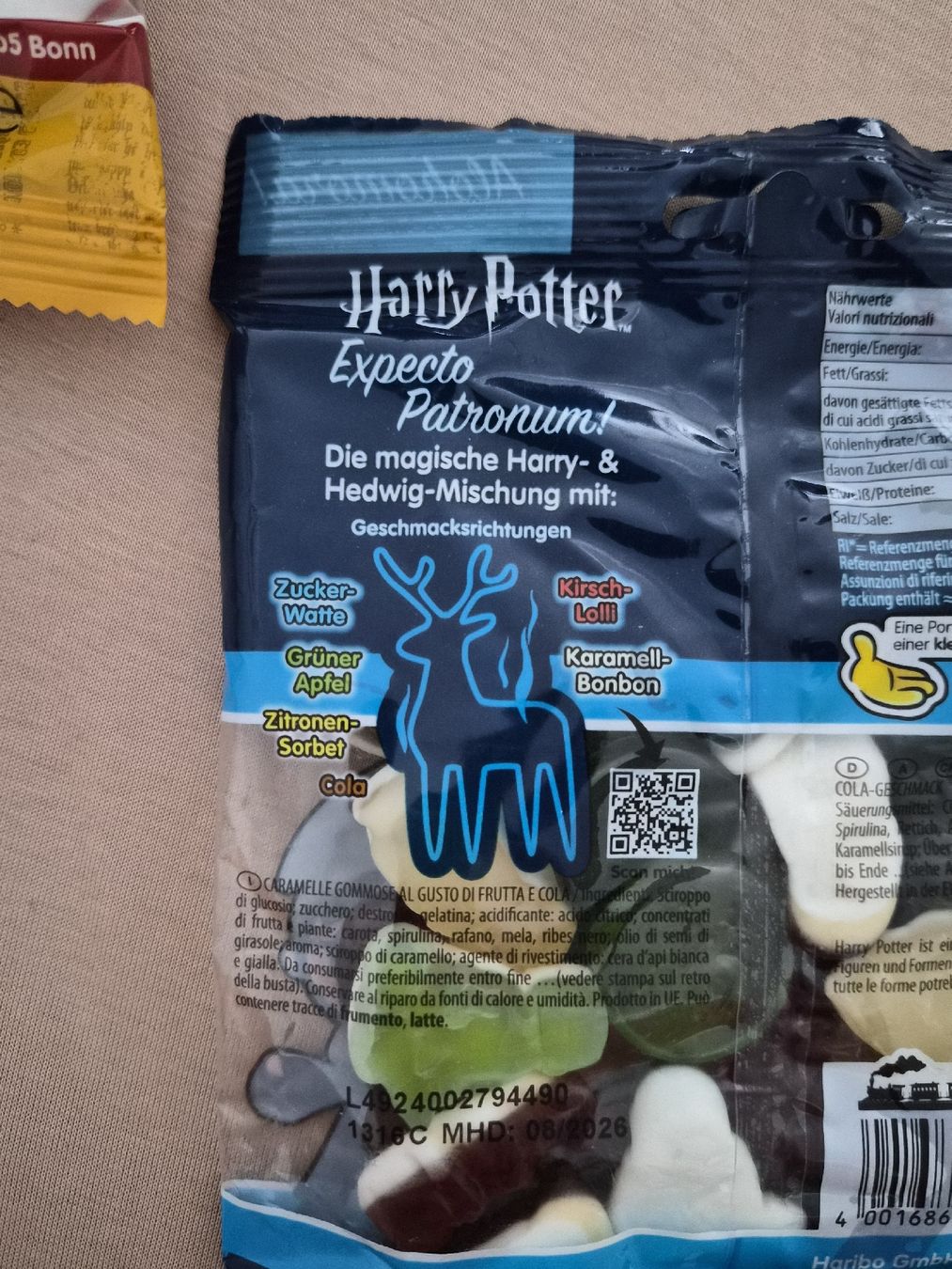 Haribo Cibi & Specialità: Haribo x Harry Potter: Limited Edition – Nuovo e nell'imballaggio originale da Wabern venduto da konbini 3