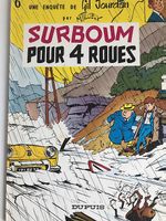 Gil Jourdan Surboum pour 4 roues 1973 BD rare port gratuit