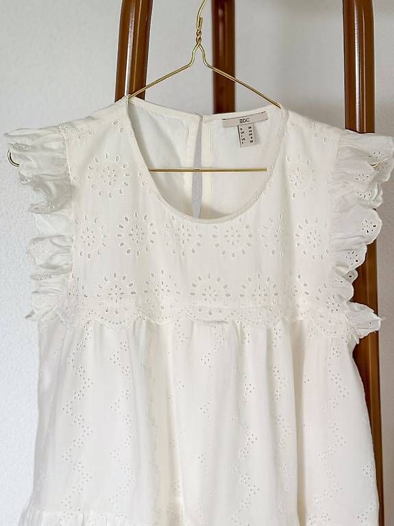 Vestiti: Esprit Sommerkleid weiss Gr. 36/S – Usato da Biberstein venduto da evolution89 2