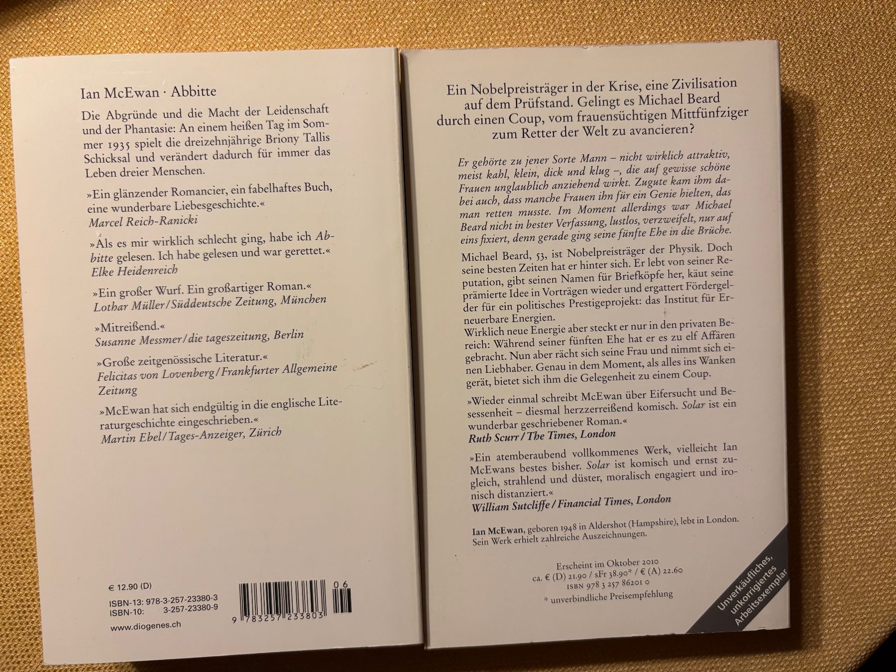 Libri: 4 Titel von Ian McEwan – Usato da Oberweningen venduto da Gerini 3