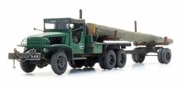 GMC CCKW-353 Holztransporter -1:87- -Fertigmodell aus Resin,
