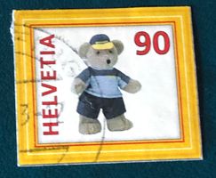 Nr.1055 GESTEMPELT 100 Jahre Teddybär 2002  