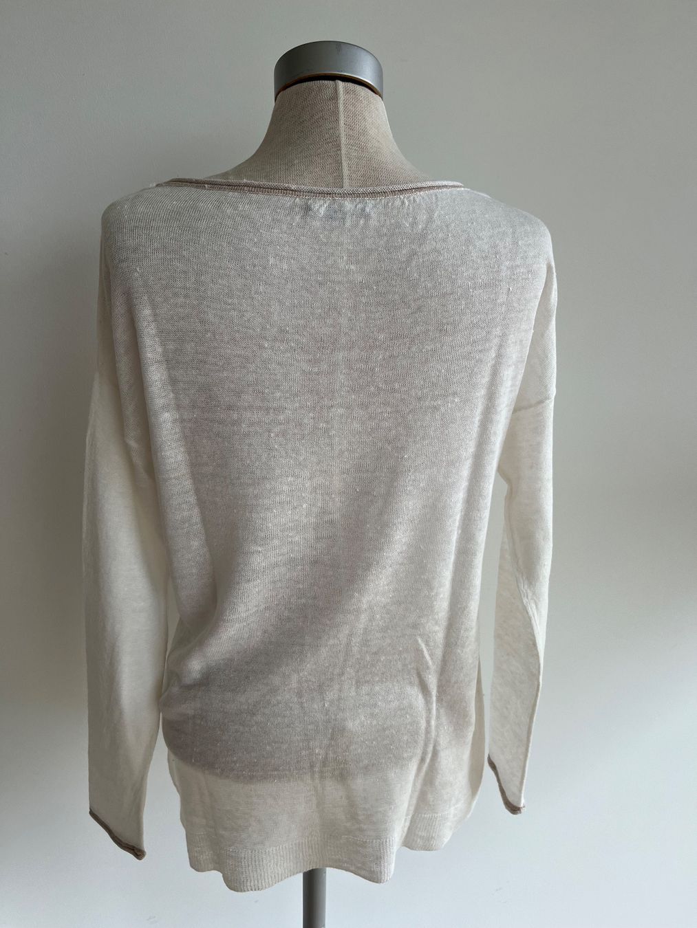 Maddison Pullover & Sweatshirts: MADDISON 100% Leinen Pullover cremeweiss Gr. M - neu – Neu (gemäss Beschreibung) aus Zollikofen von spunk65 2