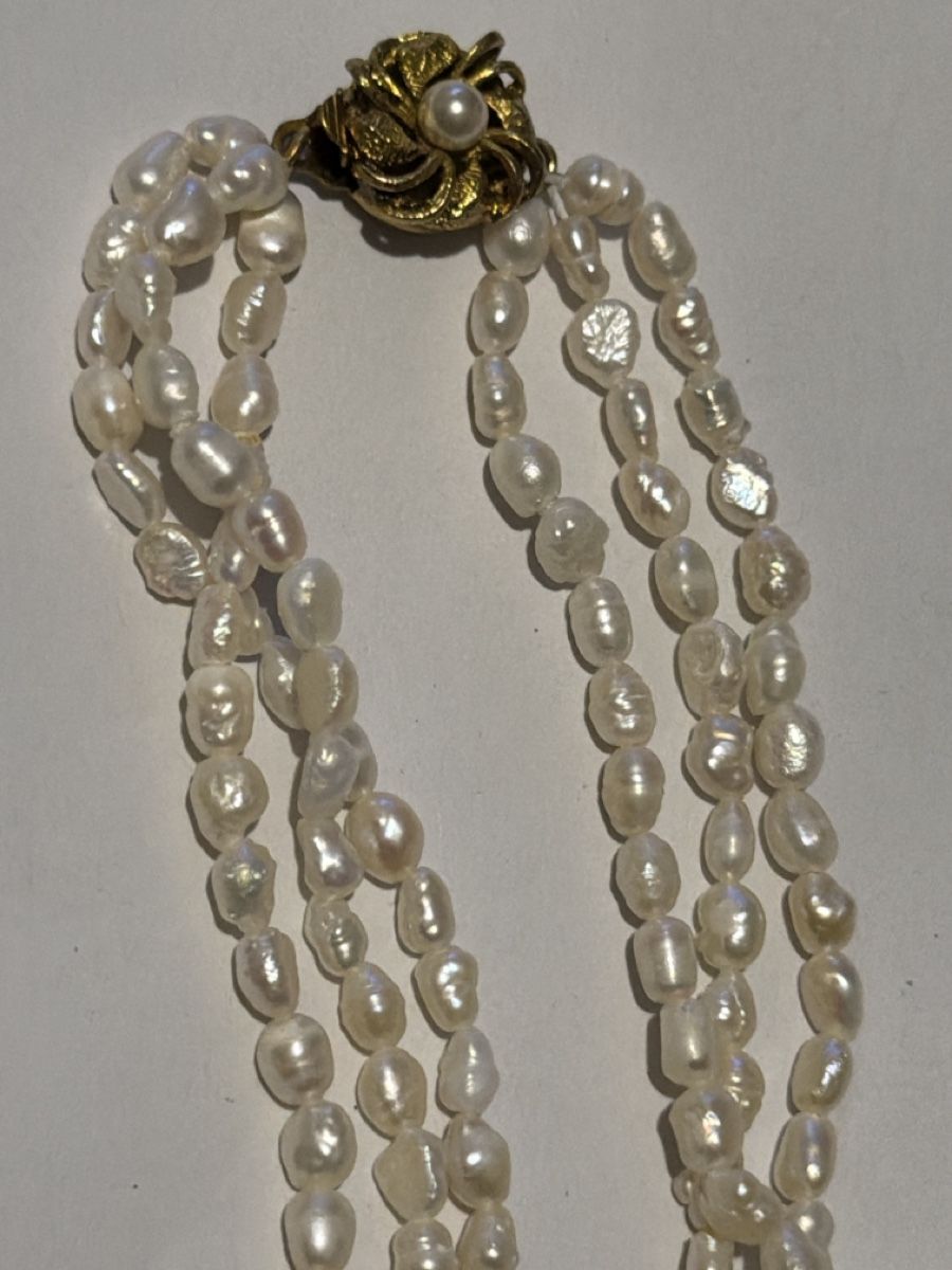 Catenine: 4 Colliers en Paille + 2 boucles d’oreilles  – Usato da Hittnau venduto da Pat_yl7f 3