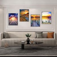 4pcs 5D Diamond Painting Full Drill Set DIY Diamant Painting