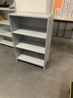 Elan Regal, Metall/Holz, Grau/Weiss