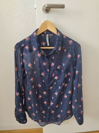 Bluse mit Blumenmuster