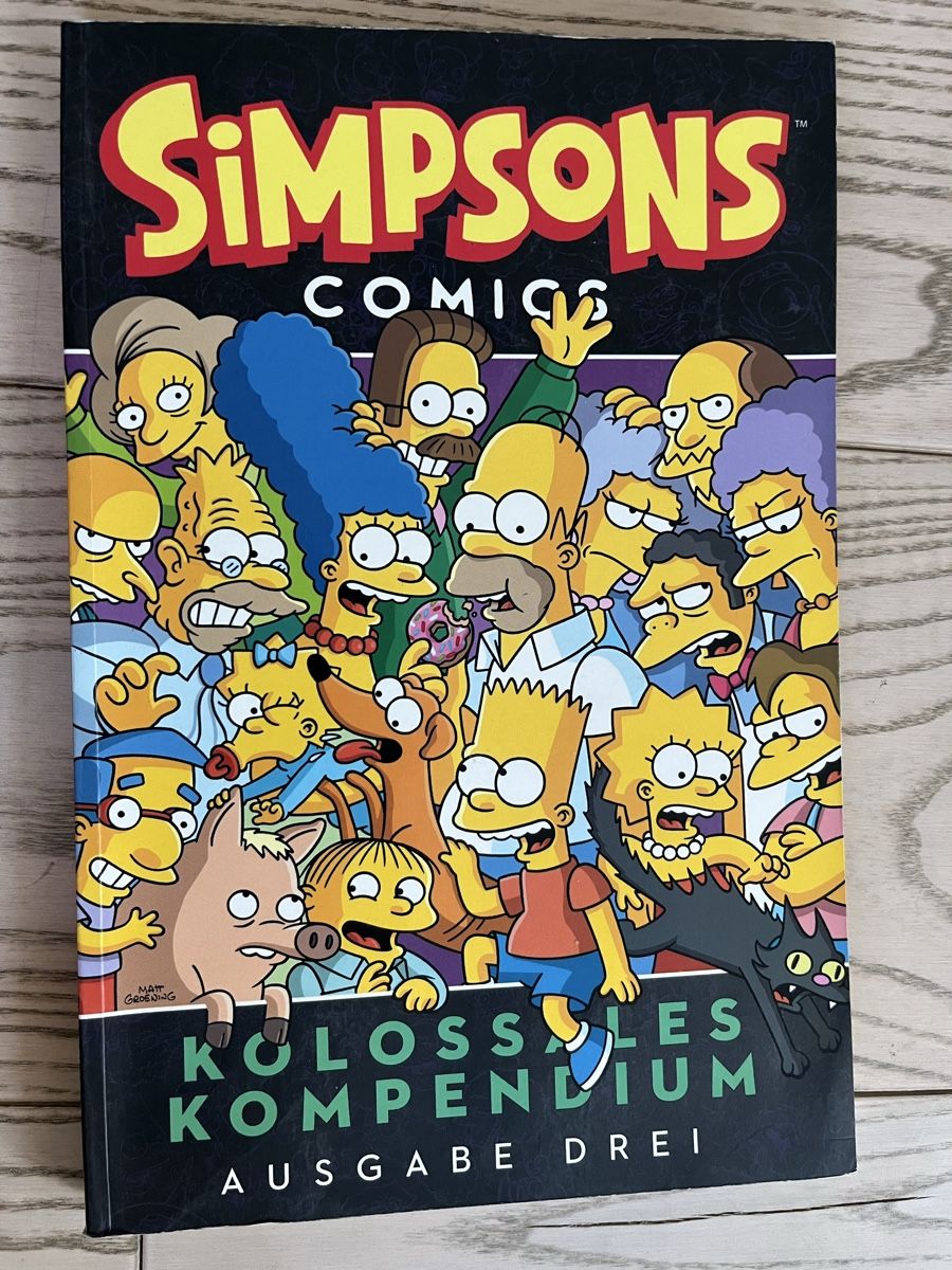 Comics: Simpsons Comics - Kolossales Kompendium Ausgabe 3 – Gebraucht aus Romanshorn von Apfelschuss