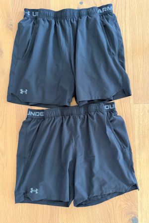 Under Armour 2 x Shorts "Vanish" 2in1 Shorts, schwarz (XL)