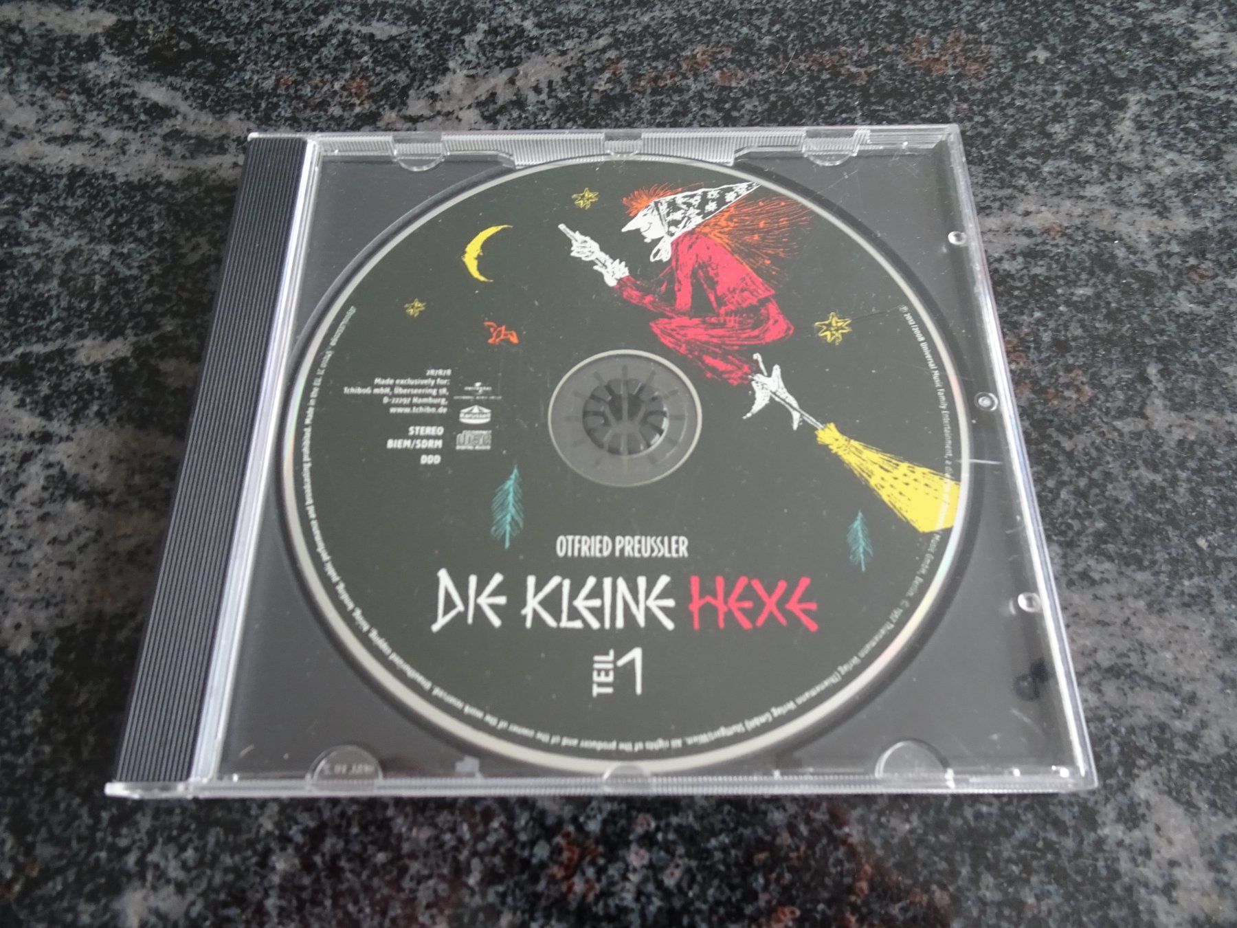 CD: Die kleine Hexe Teil 1+2/  Total 2 CD.  CD kontrolliert io – Usato da Zürich venduto da Roulet
