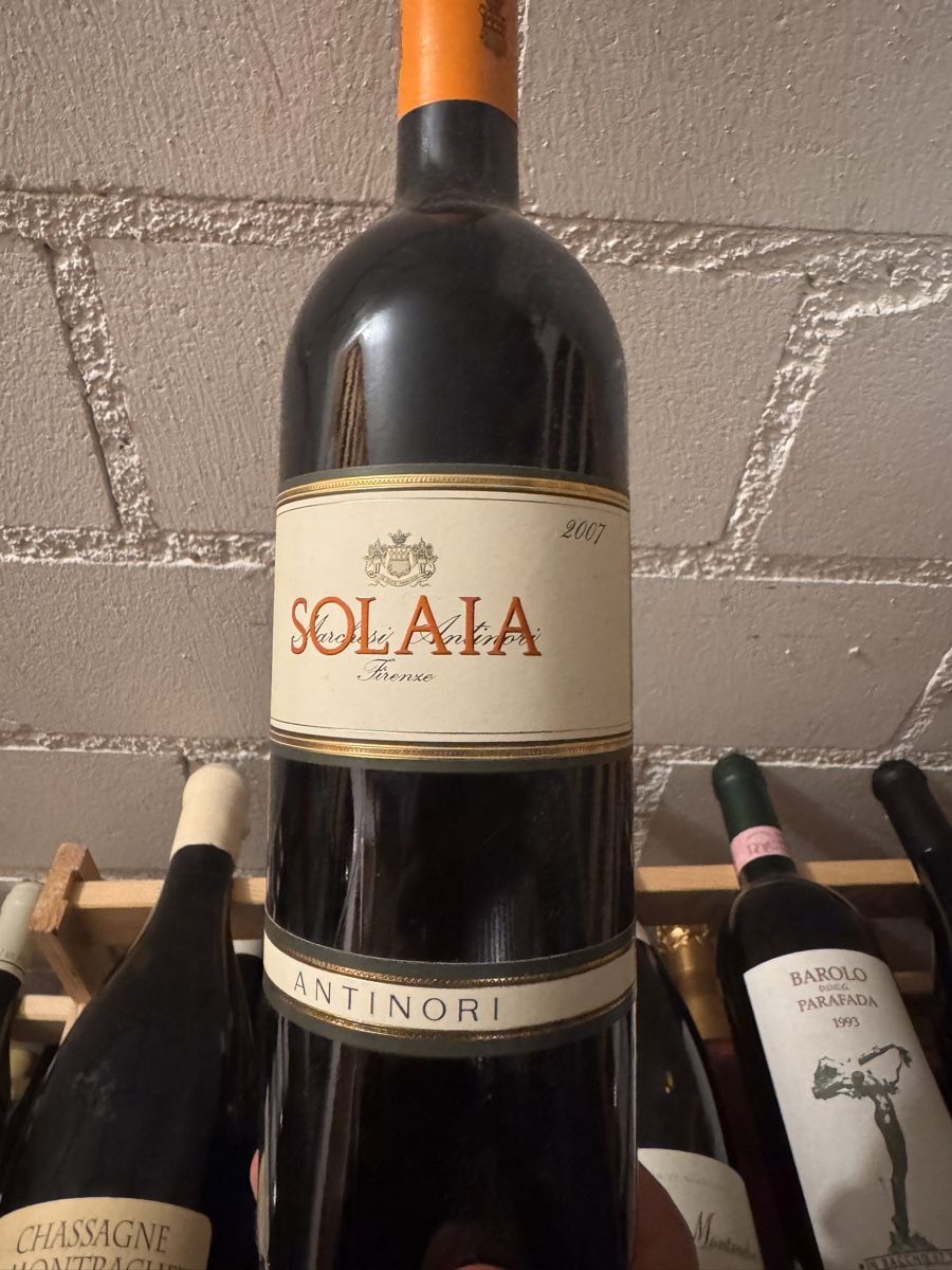 Antinori Vins: Solaia 2007 – Neuf (Voir description) à Bad Ragaz par man_hpt6