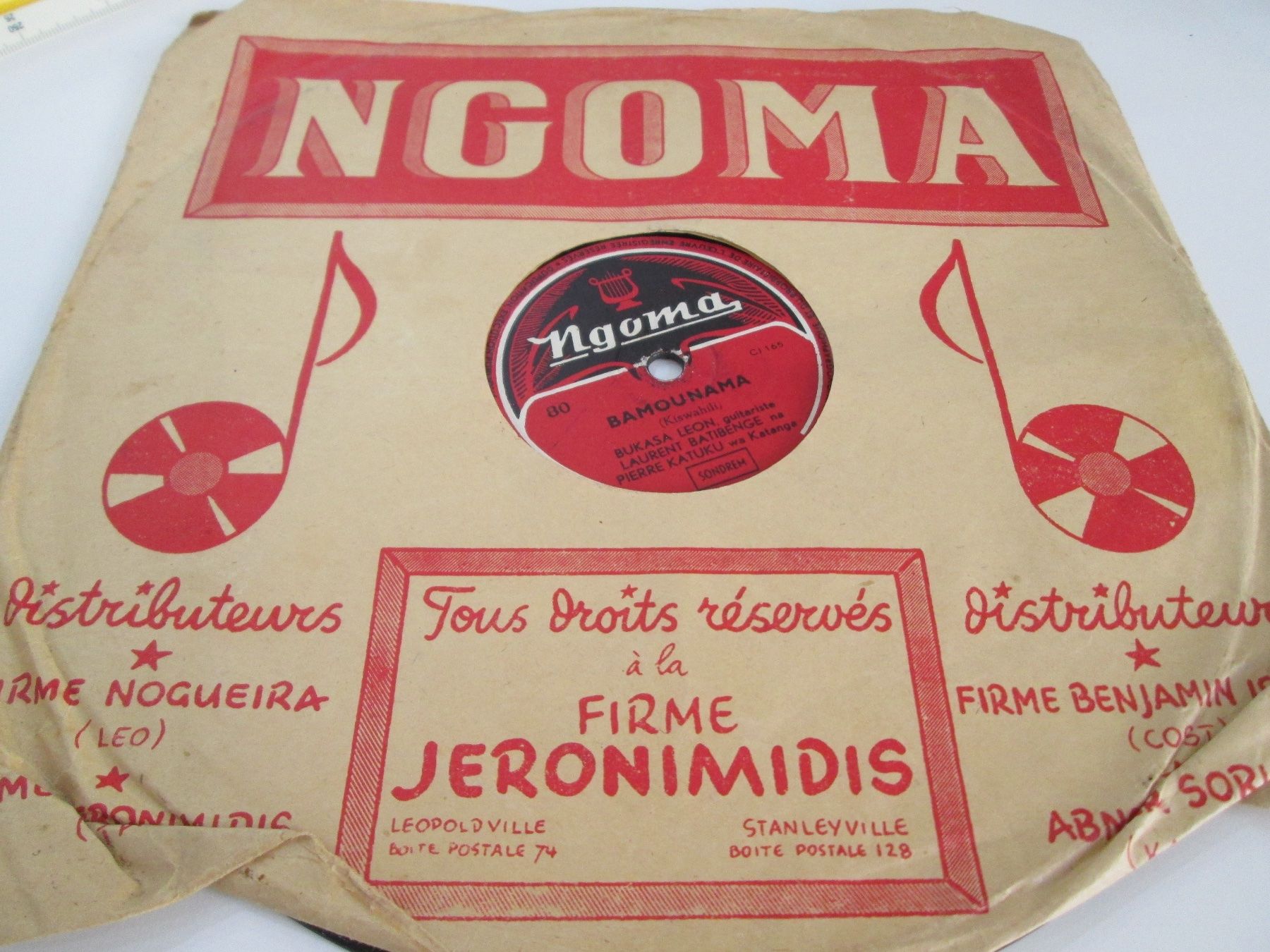 Schallplatten: DISQUES 78 TOURS – Gebraucht aus Lausanne von Leag 2