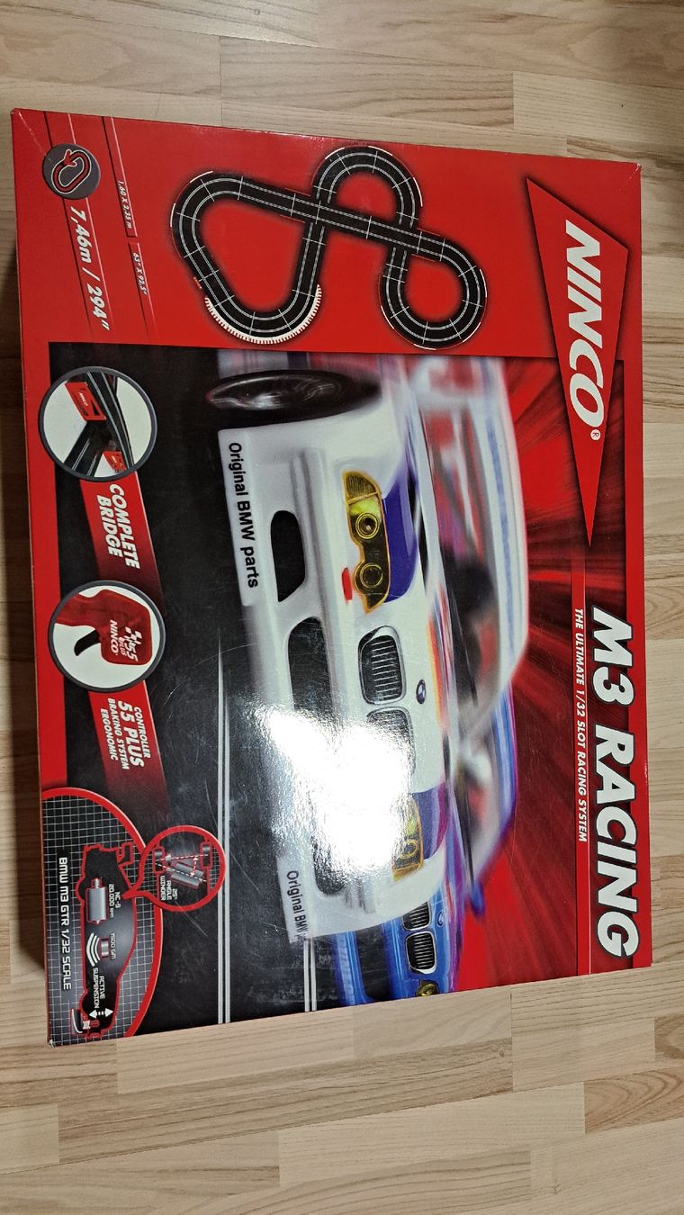 Ninco Piste: Ninco M3 Racing Rennbahn 1:32 – Usato da Meisterschwanden venduto da Newhome77 1