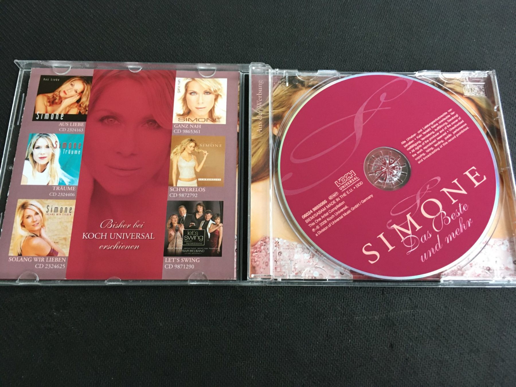 CD: Simone - Das Beste und mehr -CD- – Usato da St.Gallen venduto da MedienJoe 1