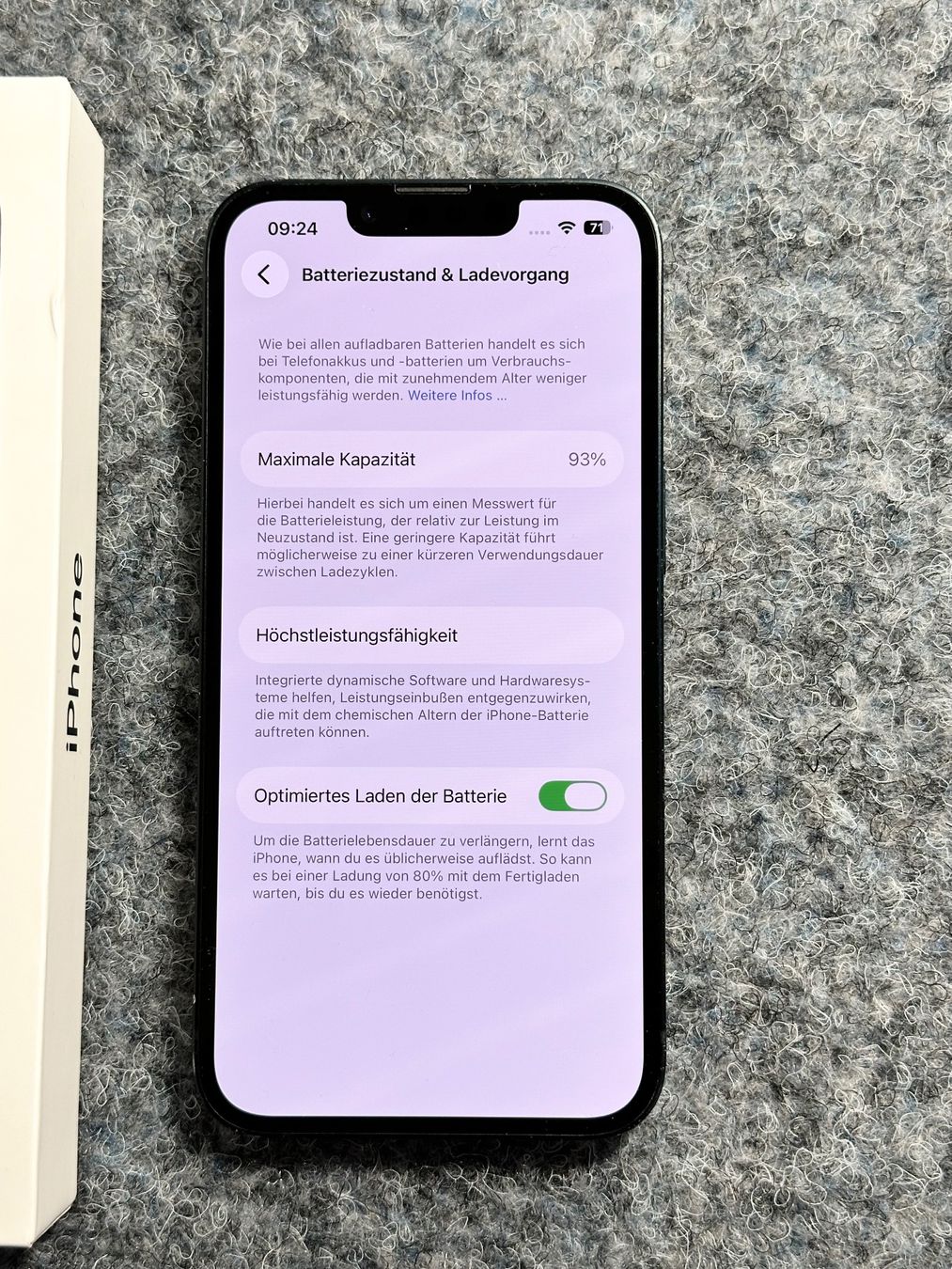 Apple Telefoni cellulari / Smartphones: iPhone 14 256gb BATTERIE 93% – Usato da Bern venduto da Boskop_Handy_Support 3