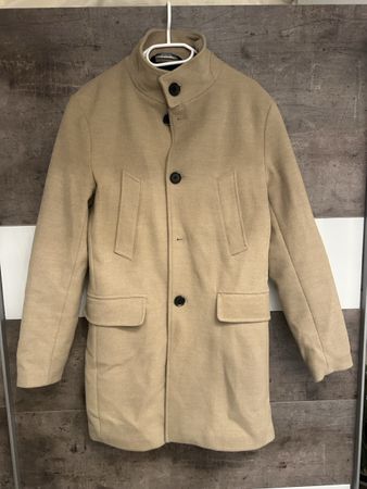 Herren Wintermantel, Beige, Grösse S - Top Zustand!