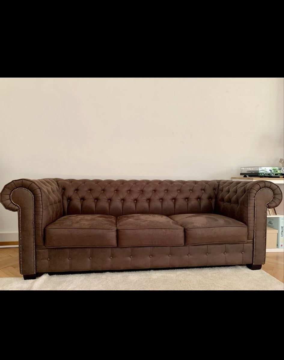 Sofas: Sofa Gruppe Chesterfield Style – Gebraucht aus Uster von mdp1989
