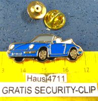 PORSCH 911 CABRIO OFFEN  AUTO PIN GEPRÄGT